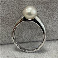 Anello Fanton Gioielli Donna ANELLI PERLA in Oro bianco Perla ANPE-3-52 - ANPE-3-52